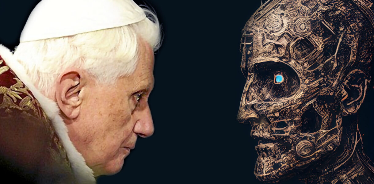 El Papa Benedicto XVI enfrentado con la Inteligencia Artificial Chat GPT