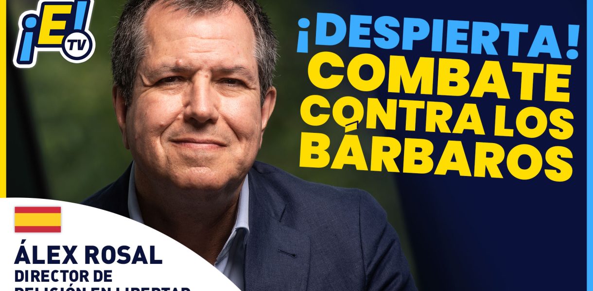 Enriquisimo Tv hace una entrevista a Alex Rosal director de Religion en libertad. Hablamos sobre batalla cultural contra los barbaros